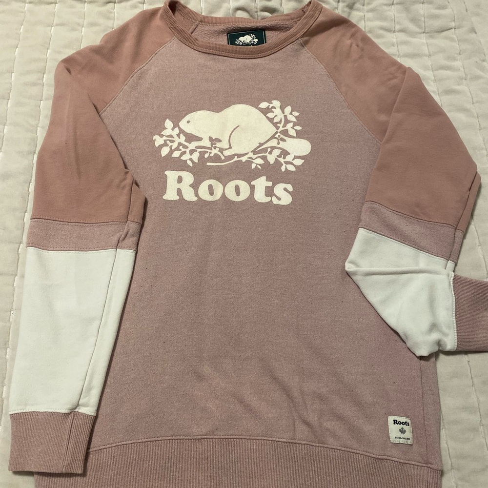 Roots Soft Pink Textured Top